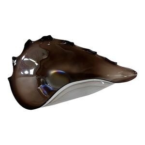 Vintage Murano Glass Conch Shell Art Glass Bowl Coastal Dish